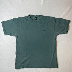 OBEY T-Shirt "Eyes" Logo Graphic Tee Size‎ Large Green Cotton